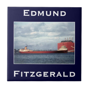 The Edmund Fitzgerald Ceramic Tile