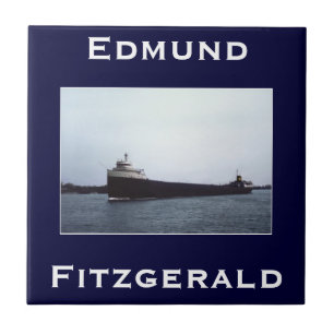 The Edmund Fitzgerald Ceramic Tile
