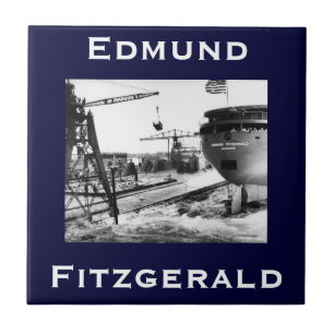The Edmund Fitzgerald Ceramic Tile