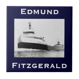 The Edmund Fitzgerald Ceramic Tile