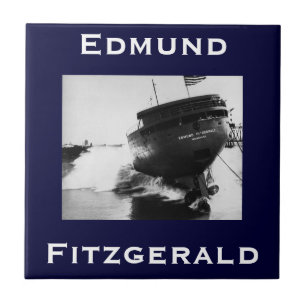 The Edmund Fitzgerald Ceramic Tile