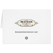 The Edmund Fitzgerald on the St. Clair River Cards (Back Horizontal)