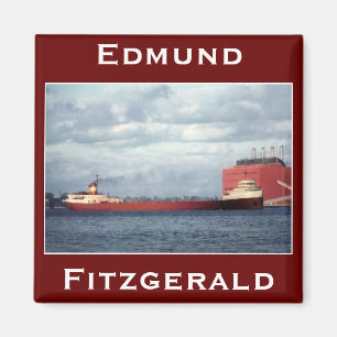 The Edmund Fitzgerald on the St. Clair River Magnet