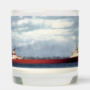 The Edmund Fitzgerald on the St. Clair River Scented Candle