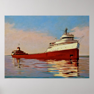 The Edmund Fitzgerald Poster