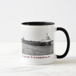 The Edmund Fitzgerald with Crew Names Mug