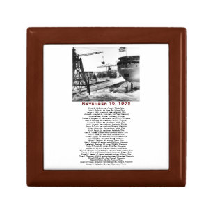 The Edmund Fitzgerald with Crew Names Mug Gift Box
