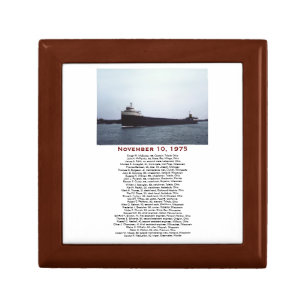 The Edmund Fitzgerald with Crew Names Mug Gift Box