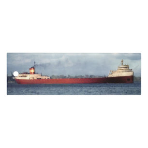The Edmund Fitzgerald with Crew Names Ruler