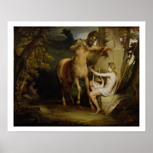 The Education of Achilles, c.1772 (oil on canvas) Poster (Front)