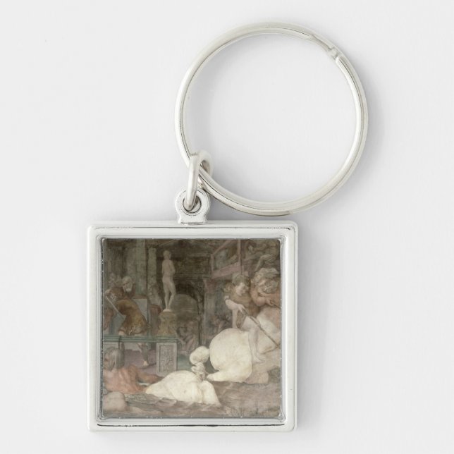 The Education of Achilles Keychain (Front)