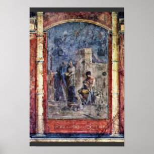 The Education Of Dionysus By Römischer Meister Poster