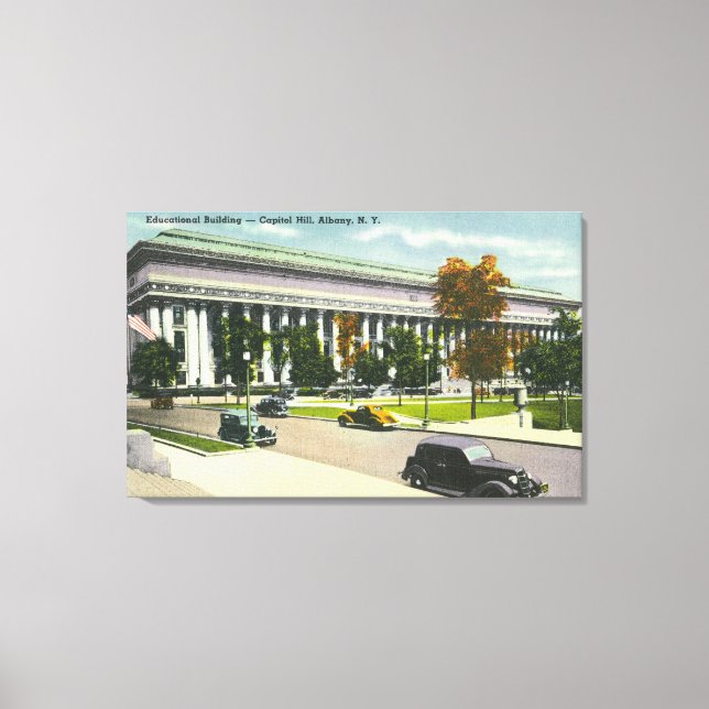 The Educational Bldg, Capitol Hill # 2 Canvas Print (Front)
