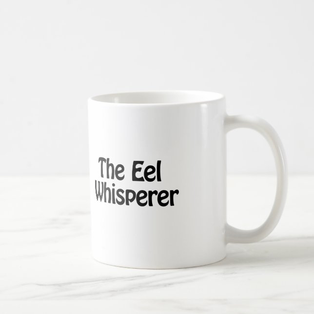the eel whisperer coffee mug (Right)
