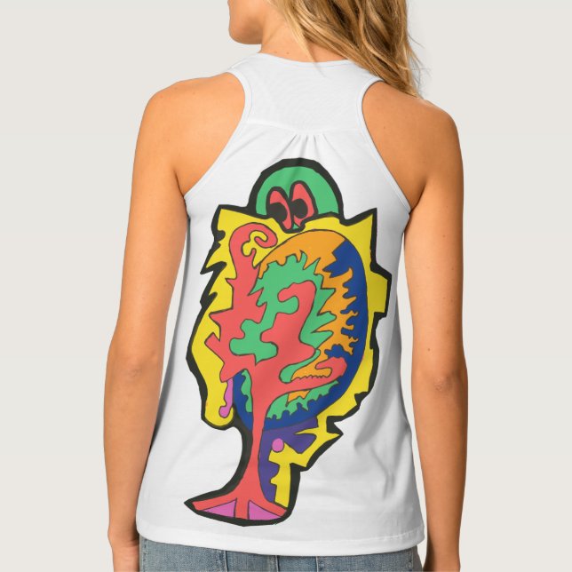 The egg of life tank top (Back)