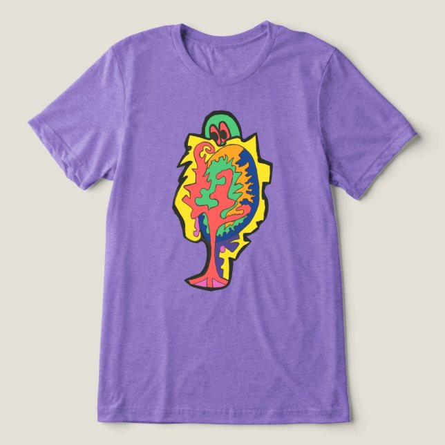 The Egg of Life Tri-Blend Shirt (Design Front)