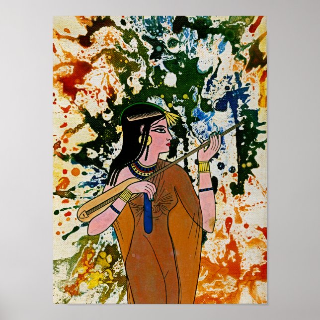 The Egyptian Enchantress by Michael Moffa Poster (Front)