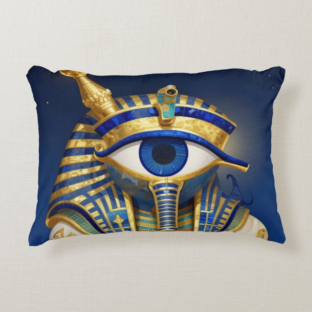 The Egyptian Eye´1 Accent Pillow (Front)