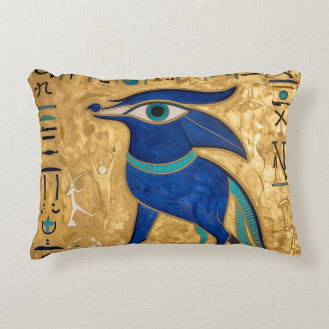 The Egyptian Eye´3 Accent Pillow (Front)