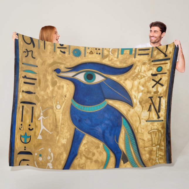 The Egyptian Eye´3 Fleece Blanket (In Situ)