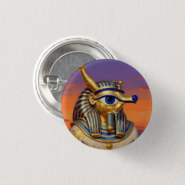 The Egyptian Eye´5 Button (Front & Back)
