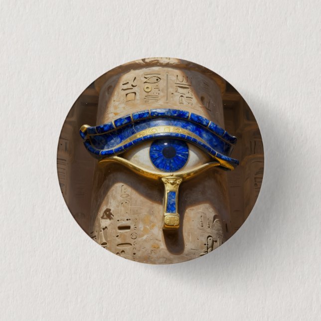 The Egyptian Eye´6 Button (Front)