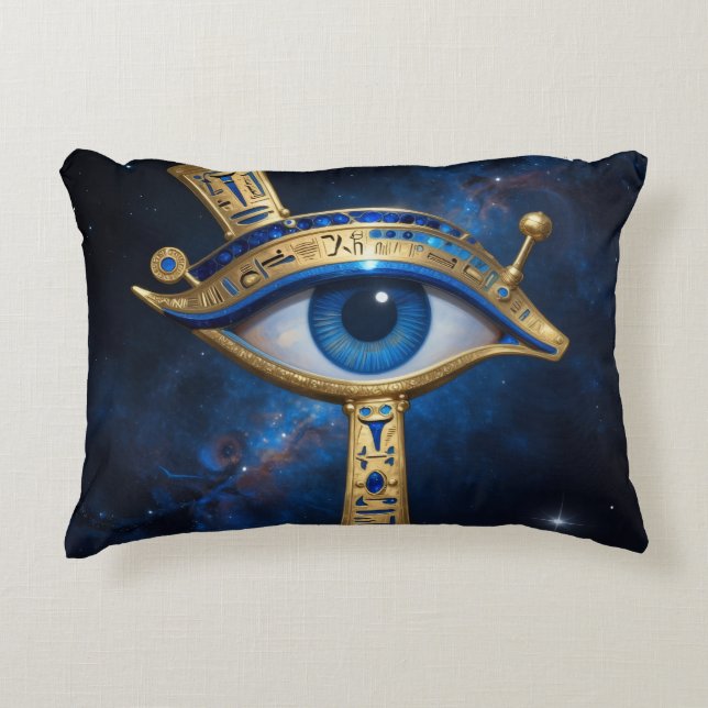 The Egyptian Eye´7 Accent Pillow (Front)
