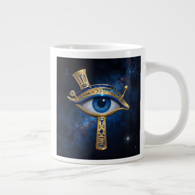 The Egyptian Eye´7 Giant Coffee Mug (Right)