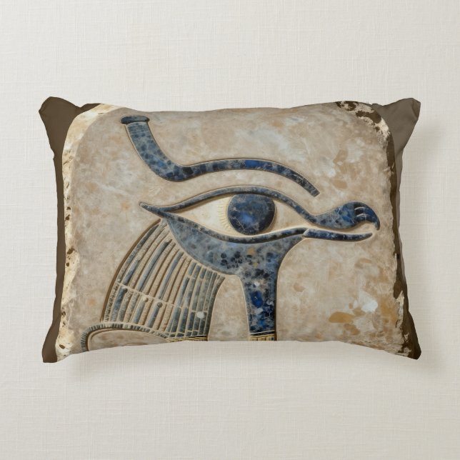 The Egyptian Eye´8 Accent Pillow (Front)