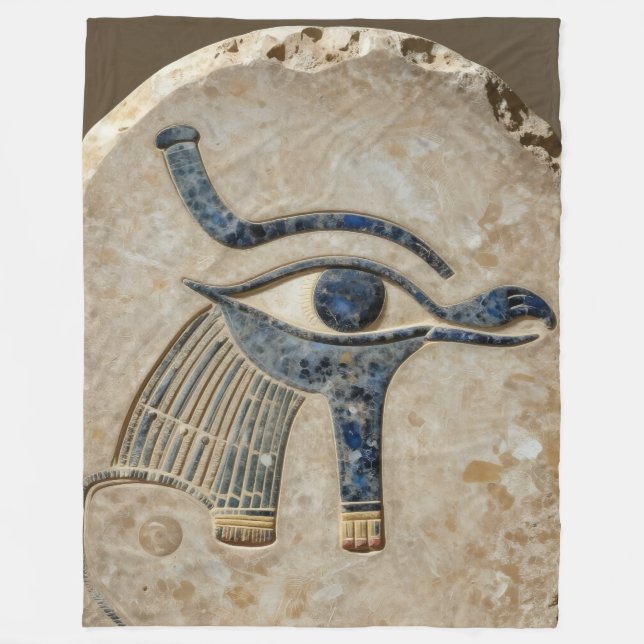 The Egyptian Eye´8 Fleece Blanket (Front)