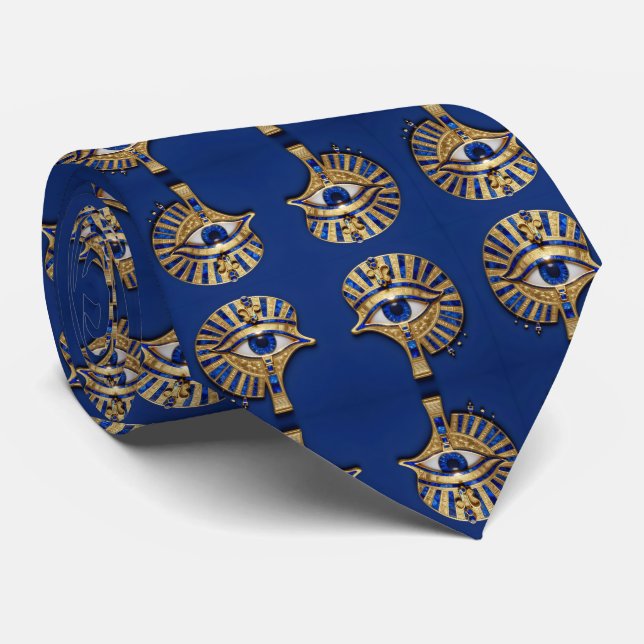 The Egyptian Eye´8 Neck Tie (Rolled)