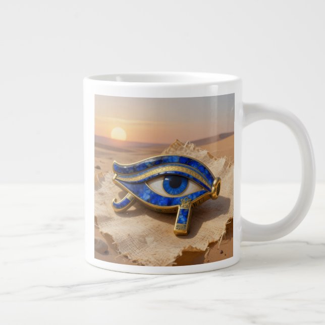 The Egyptian Eye´9 Giant Coffee Mug (Right)