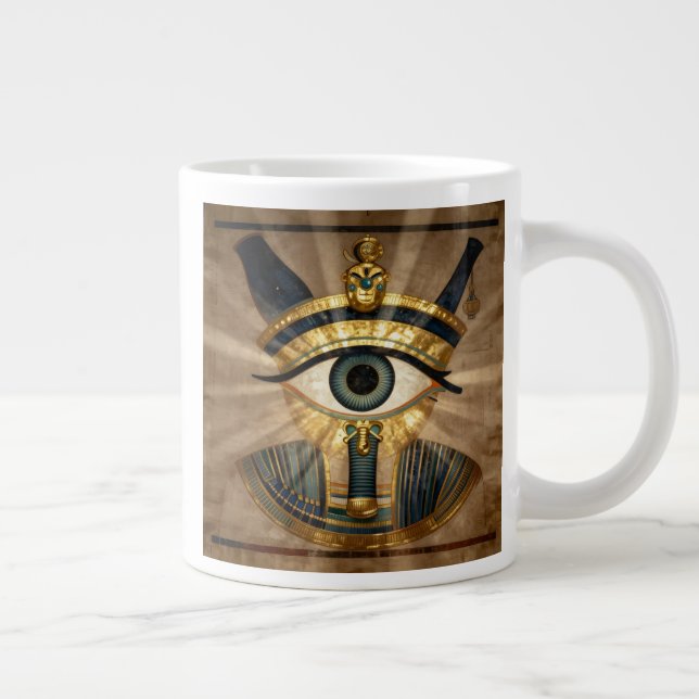 The Egyptian Eye´9 Giant Coffee Mug (Right)