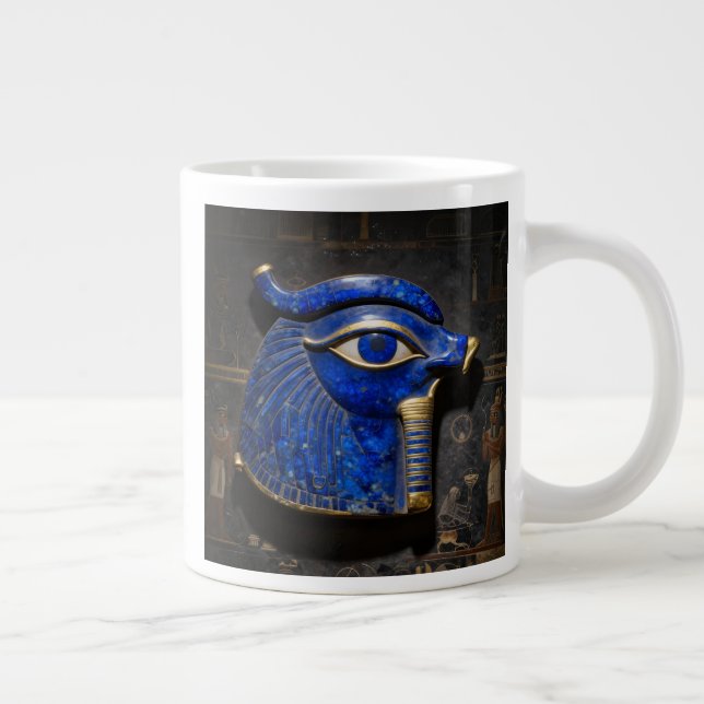 The Egyptian Eye Giant Coffee Mug (Right)