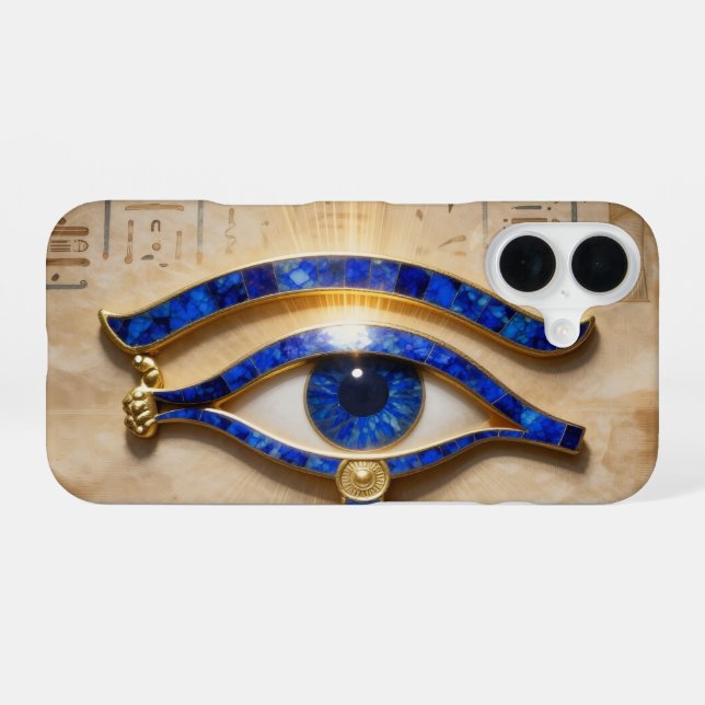 The Egyptian Eye  iPhone Case (Back Horizontal)