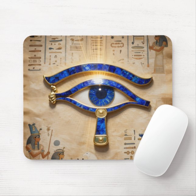The Egyptian Eye Mouse Pad (With Mouse)