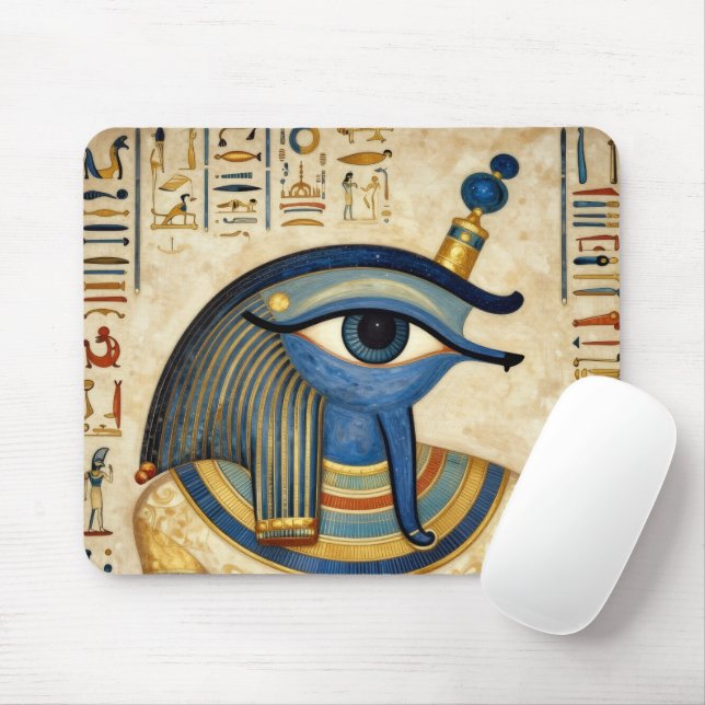 The Egyptian Eye Mouse Pad (With Mouse)
