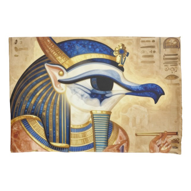 The Egyptian Eye Pillow Case (Front)