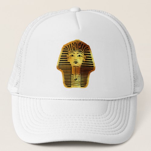 The Egyptian Golden Tutankhamun Mask Trucker Hat