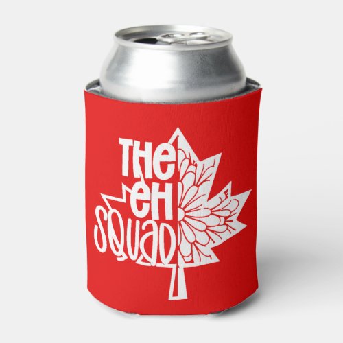 The Eh Squad Canada Day Can Cooler