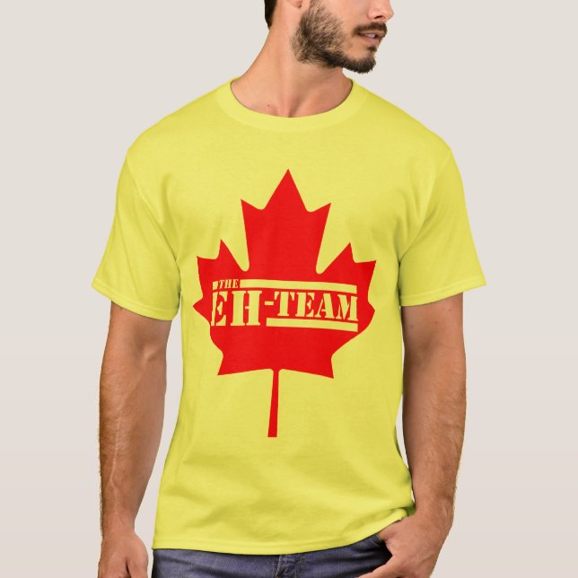 The Eh Team Canada Maple Leaf T-Shirt (Front)