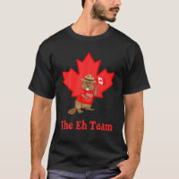 The Eh Team Moose Mable Leaf Canadian Funny Countr T-Shirt