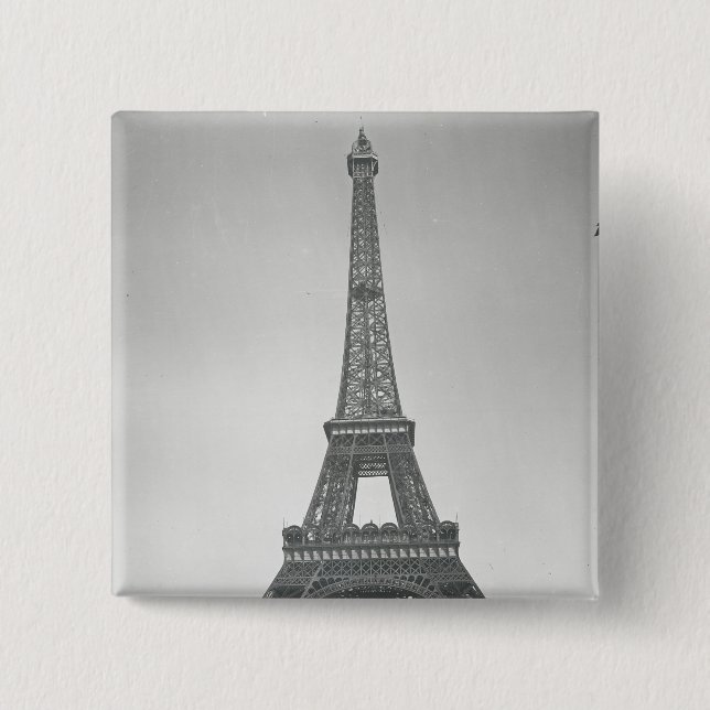 The Eiffel Tower, 1887-89 Button (Front)