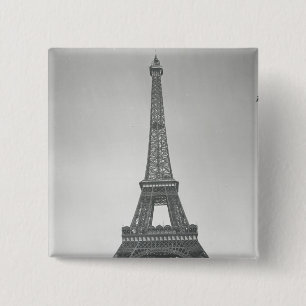 The Eiffel Tower, 1887-89 Button