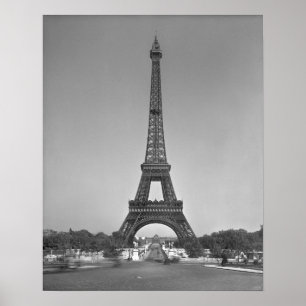 The Eiffel tower, 1887-89 Poster