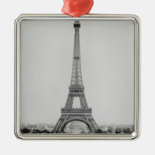 The Eiffel Tower 2 Metal Ornament