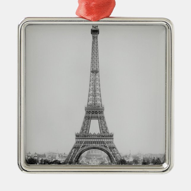 The Eiffel Tower 2 Metal Ornament (Front)
