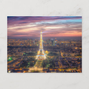 Eiffel Tower Postcards - No Minimum Quantity | Zazzle