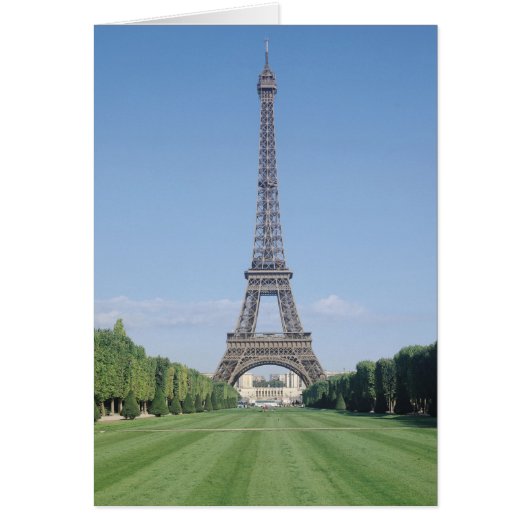 The Eiffel Tower Cards (Front)
