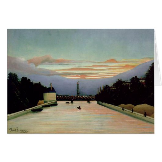 The Eiffel Tower Henri Rousseau 1898 Cards (Front Horizontal)